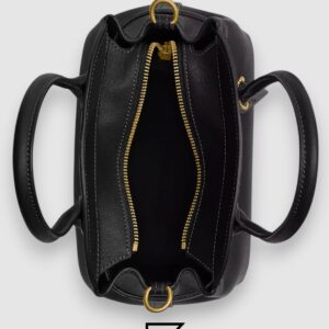 ⁦COACH Soft Empire Carryall Bag Black 21 CCY99⁩ - الصورة ⁦4⁩