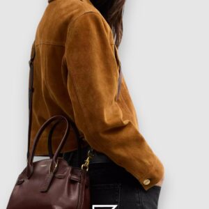 COACH Soft Empire Carryall Bag Brown 21 CCY99 - Image 8