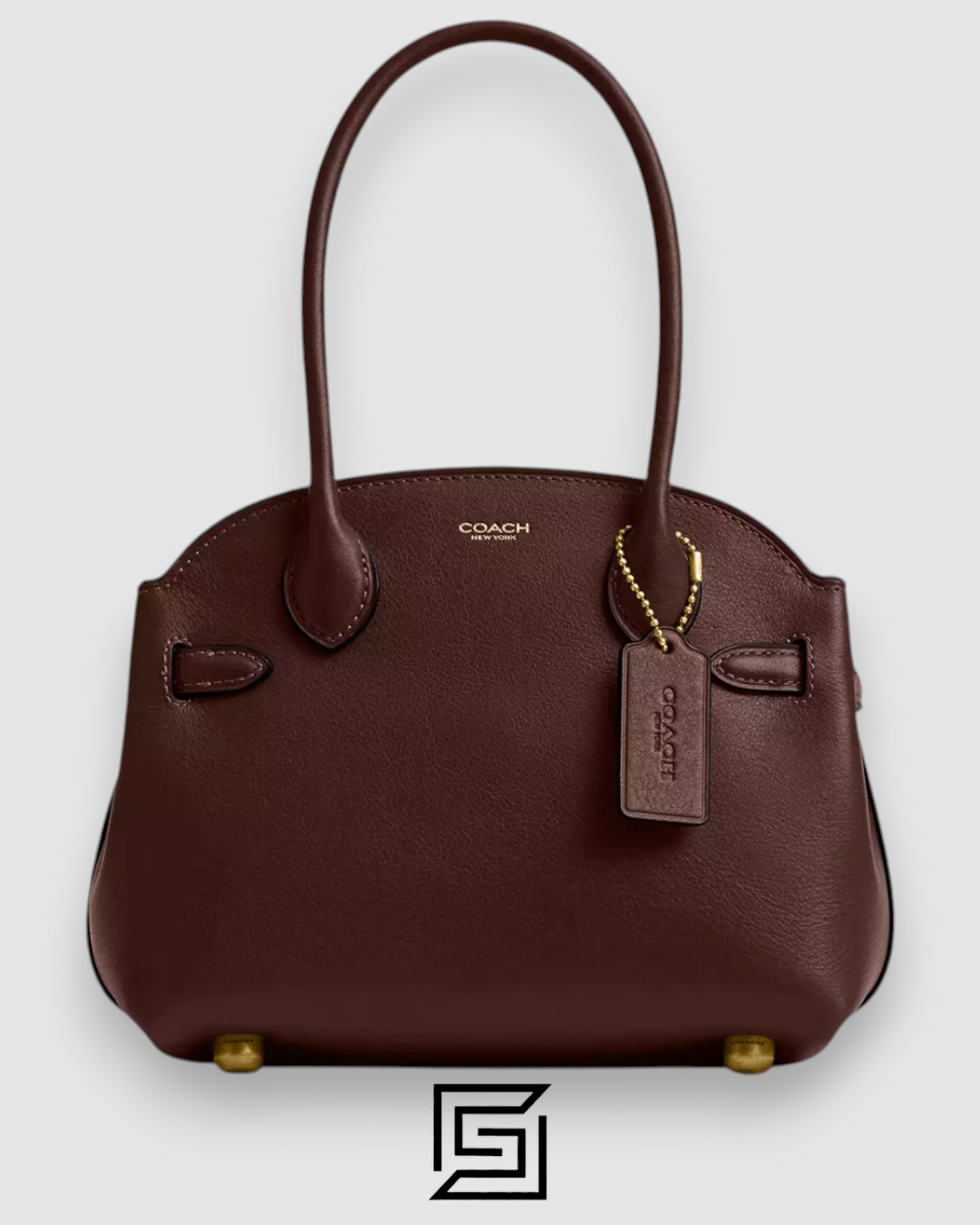 COACH Soft Empire Carryall Bag Brown 21 CCY99 - Image 1