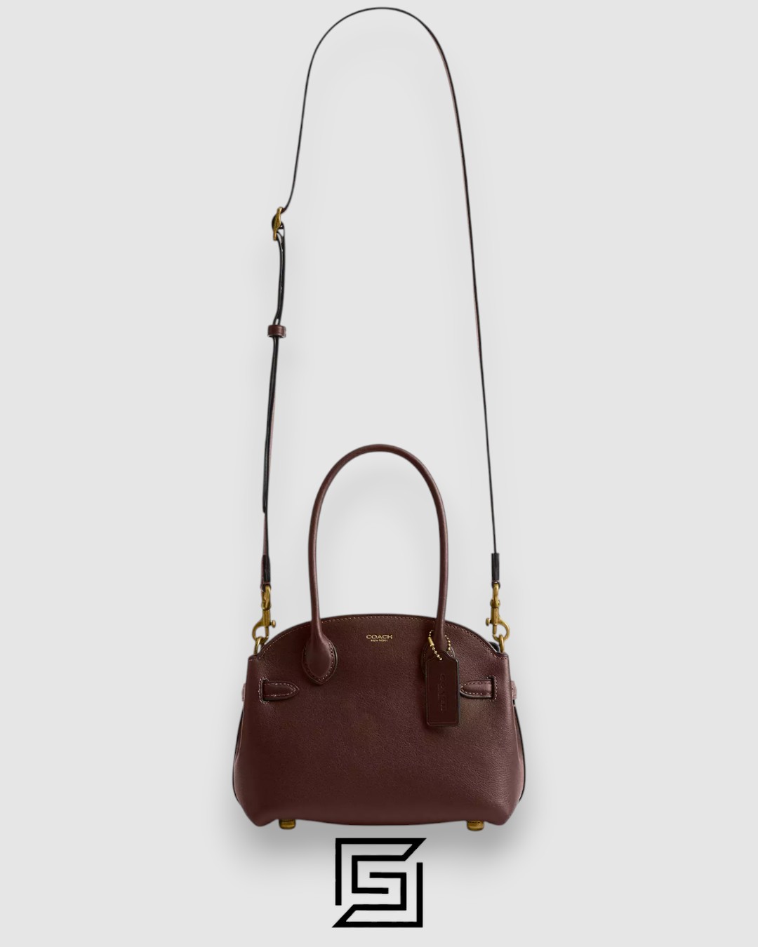 COACH Soft Empire Carryall Bag Brown 21 CCY99 - Image 6