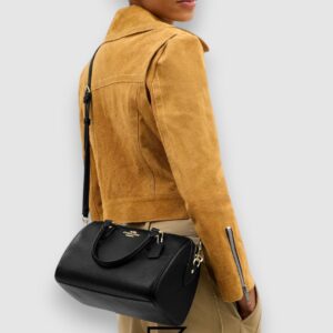 ⁦COACH Mini Bennett Satchel Black F32203⁩ - الصورة ⁦9⁩