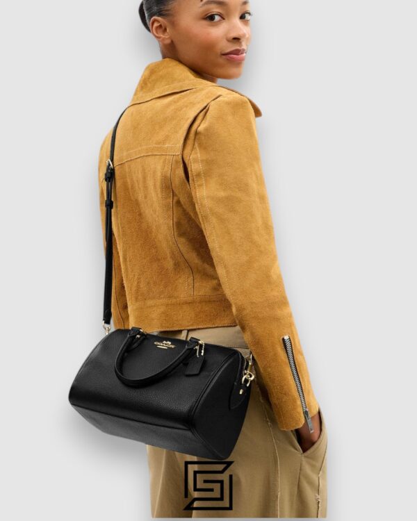 COACH Mini Bennett Satchel Black F32203