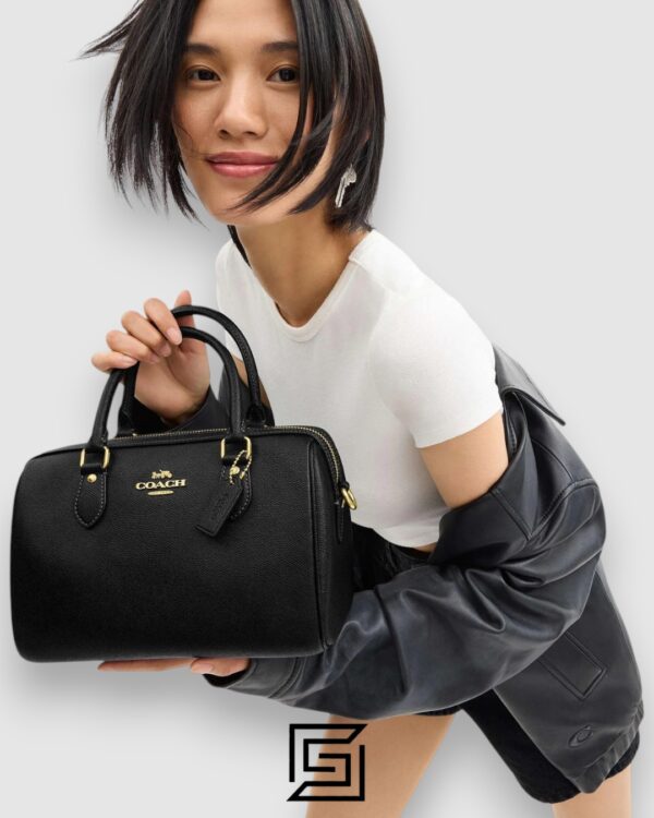 COACH Mini Bennett Satchel Black F32203