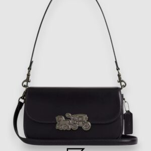 ⁦Coach Harper Shoulder Bag Black Style Number CE65⁩ - الصورة ⁦1⁩
