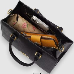 Coach Maggie Small Tote Bag CY668 Black - Image 3