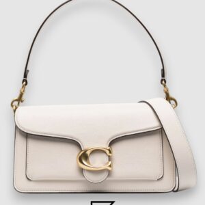 COACH Tabby Shoulder Bag 26 White CH857 - Image 1