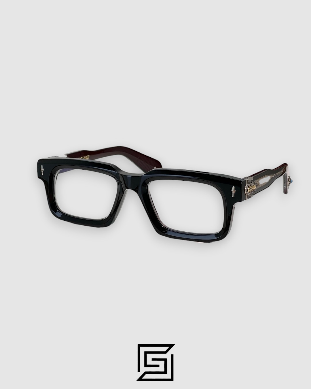 Jacques Marie Mage BELVEDERE Black Frame Eyeglasses - Image 1