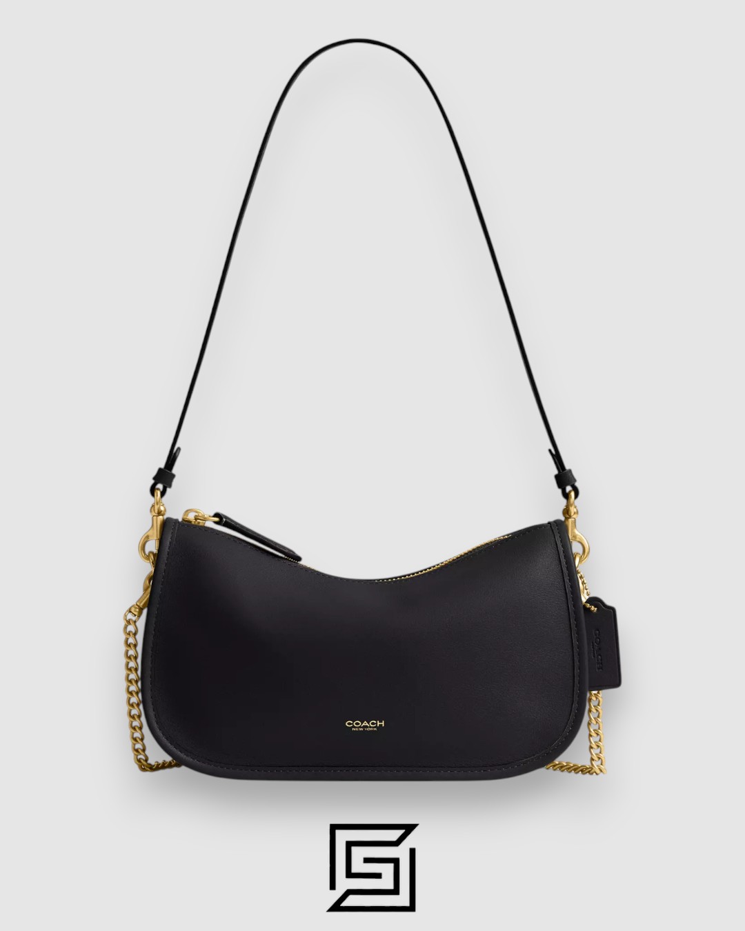 ⁦Coach Waverly Bag in Natural Grain Leather – CCC36⁩ - الصورة ⁦1⁩