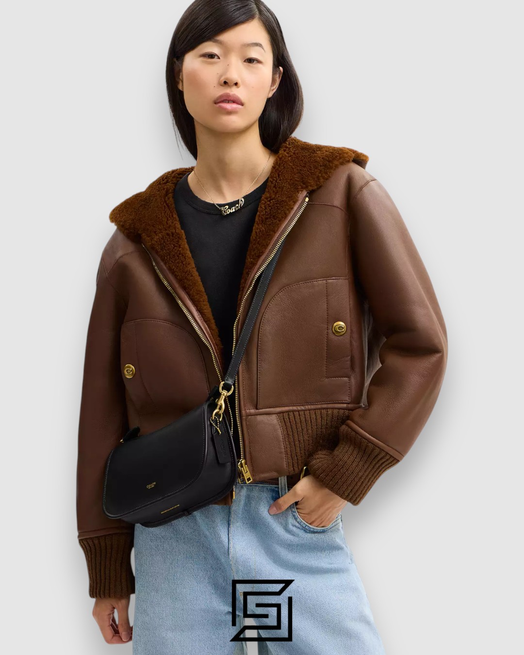 ⁦Coach Waverly Bag in Natural Grain Leather – CCC36⁩ - الصورة ⁦10⁩