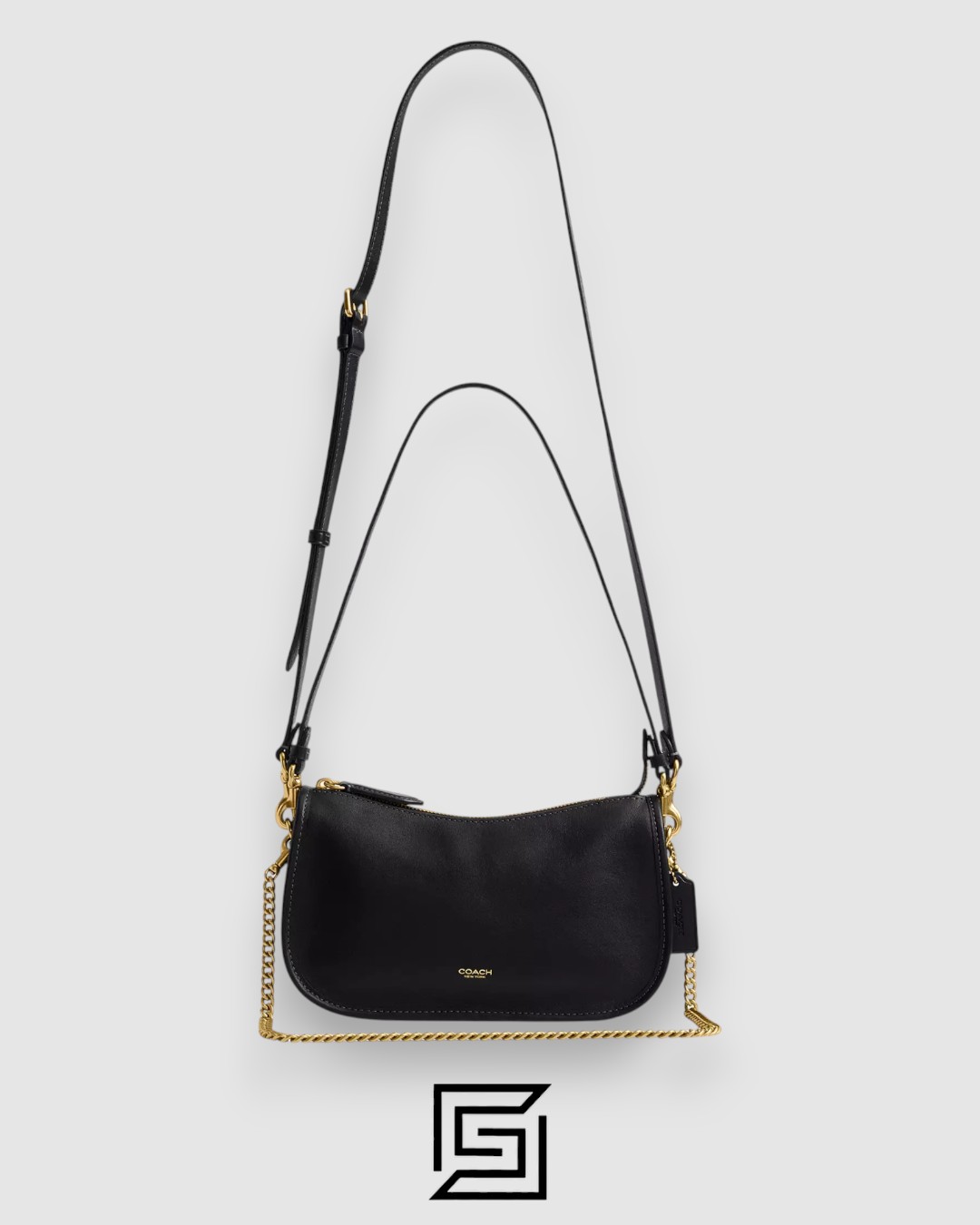 ⁦Coach Waverly Bag in Natural Grain Leather – CCC36⁩ - الصورة ⁦6⁩