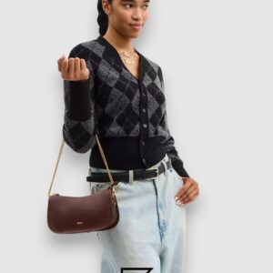 Coach Waverly Bag in Natural Grain Leather Brown – CCC36 - Image 11