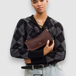 Coach Waverly Bag in Natural Grain Leather Brown – CCC36 - Image 10