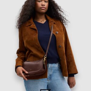 Coach Waverly Bag in Natural Grain Leather Brown – CCC36 - Image 9