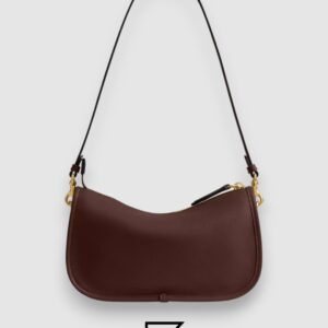 Coach Waverly Bag in Natural Grain Leather Brown – CCC36 - Image 2