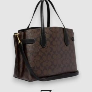 Coach Hanna Shoulder Bag In Signature Canvas Brown CH191 - Image 2