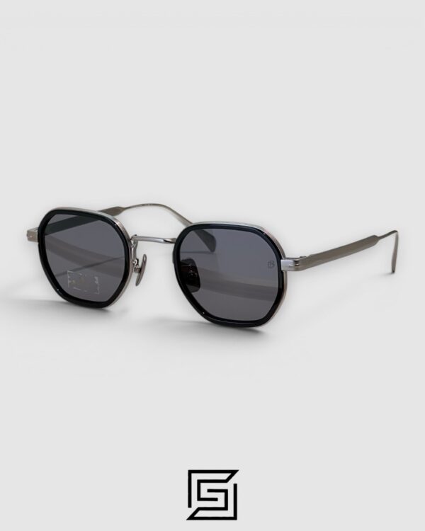DB1097 Tortoiseshell Metal Octagonal Sunglasses