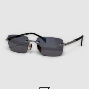 DB1195 Metal Rimless Sunglasses - Image 2