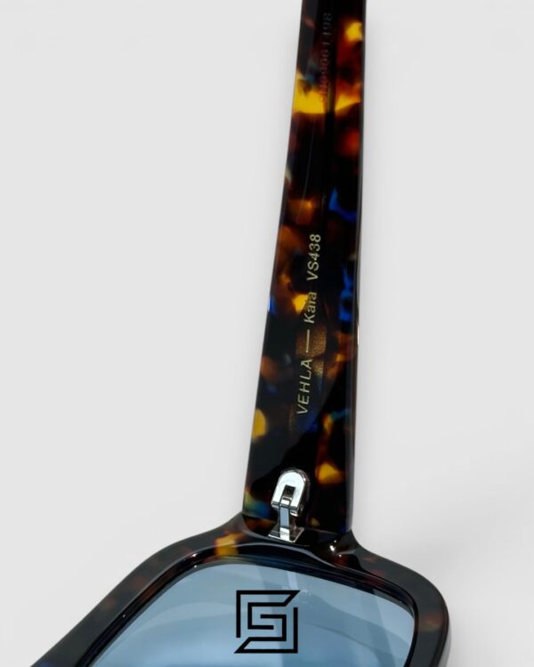 KAIA VS438 Tiger Frame Blue Lenses Sunglasses