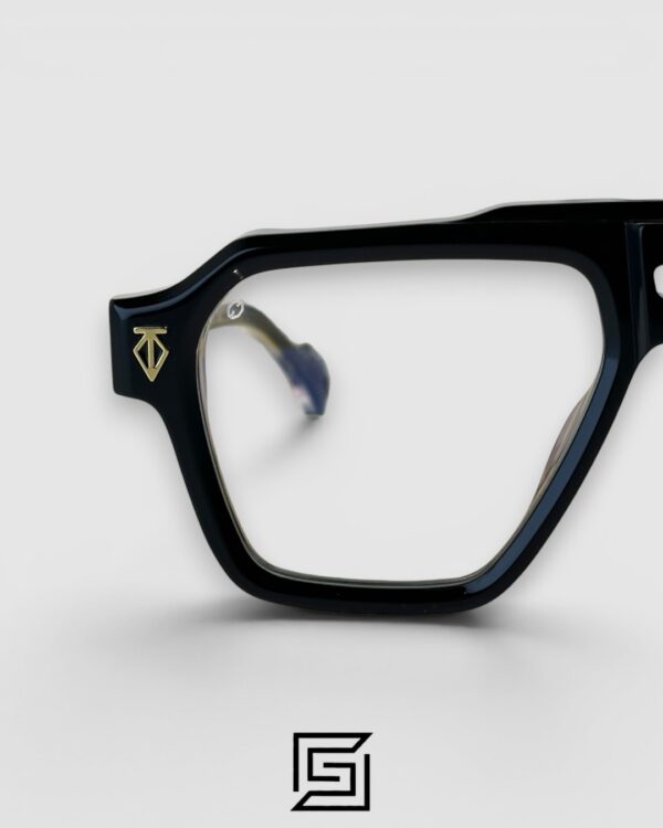 T HENRI SKYLINE Black Full-Rim Clear Eyeglasses