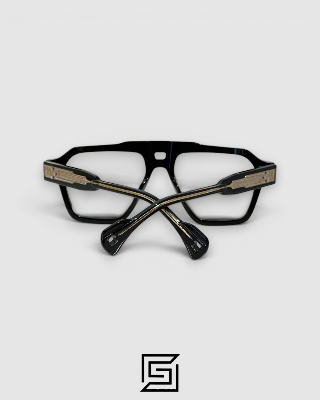 T HENRI SKYLINE Black Full-Rim Clear Eyeglasses - Image 3