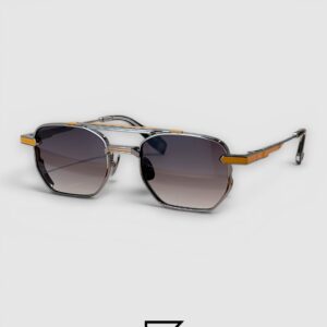 ⁦LUSSO Gun Mustard Frame Light Green Lenses⁩ - الصورة ⁦4⁩