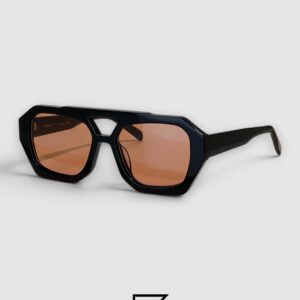 RIVER VS254 Black Frame Brown Lenses - Image 1