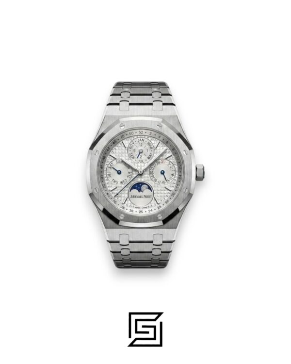 Royal Oak WF0851 Automatic Stainless Steel 316 Perpetual Calendar White Dial