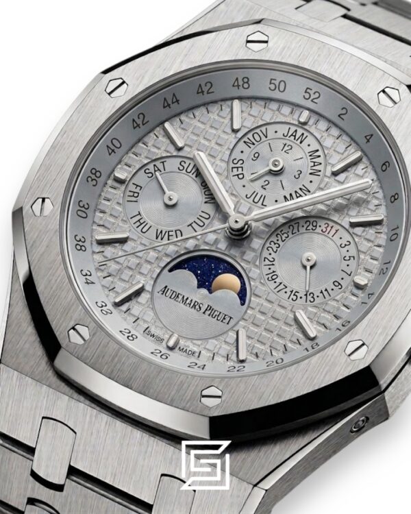 Royal Oak WF0851 Automatic Stainless Steel 316 Perpetual Calendar Grey Dial