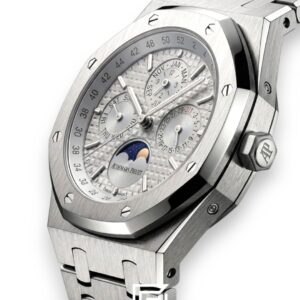 ⁦Royal Oak WF0851 Automatic Stainless Steel 316 Perpetual Calendar Grey Dial⁩ - الصورة ⁦2⁩