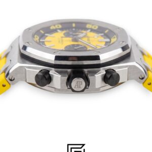 Royal Oak OffShore WF0851 Quartz 2 Counters Rubber Yellow - Image 3