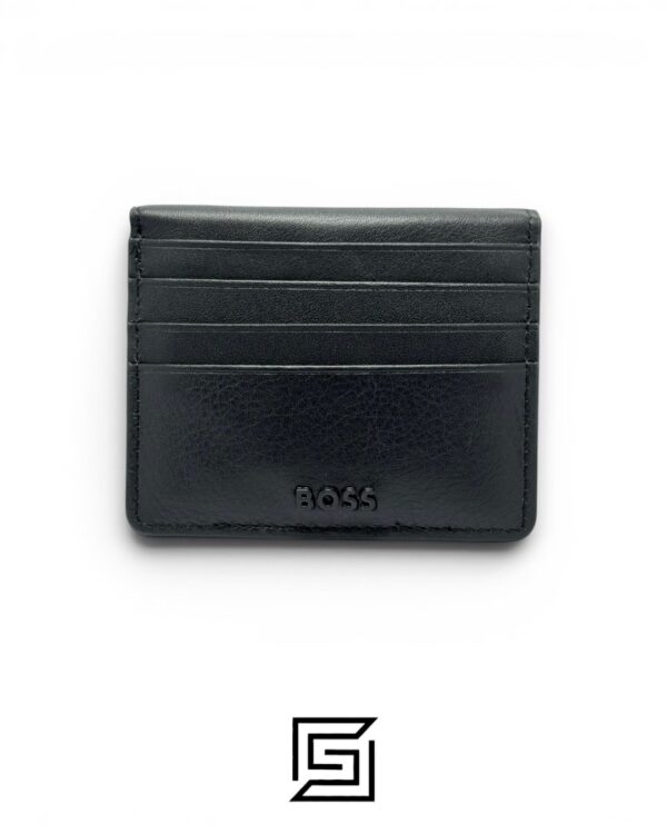 BOSS  3008-1 Pocket  Credit Card Magnetic Holder Black