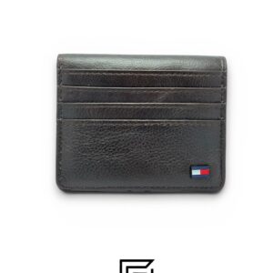 Tommy Hilfiger 3009-1 Pocket Credit Card Magnetic Holder Brown - Image 1