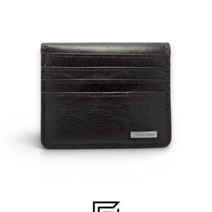 CK 3009-1 Pocket  Credit Card Magnetic Holder Coffee - Image 1