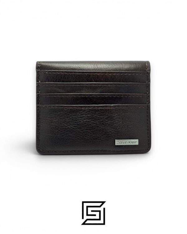 CK 3009-1 Pocket  Credit Card Magnetic Holder Coffee