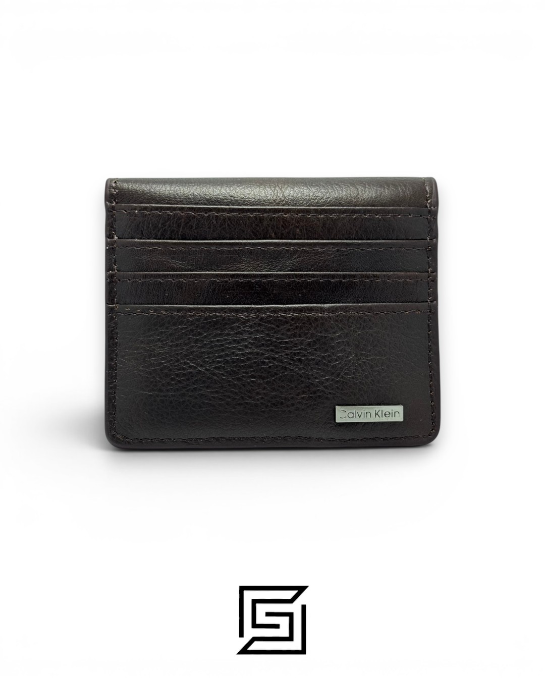 CK 3009-1 Pocket  Credit Card Magnetic Holder Coffee - Image 1