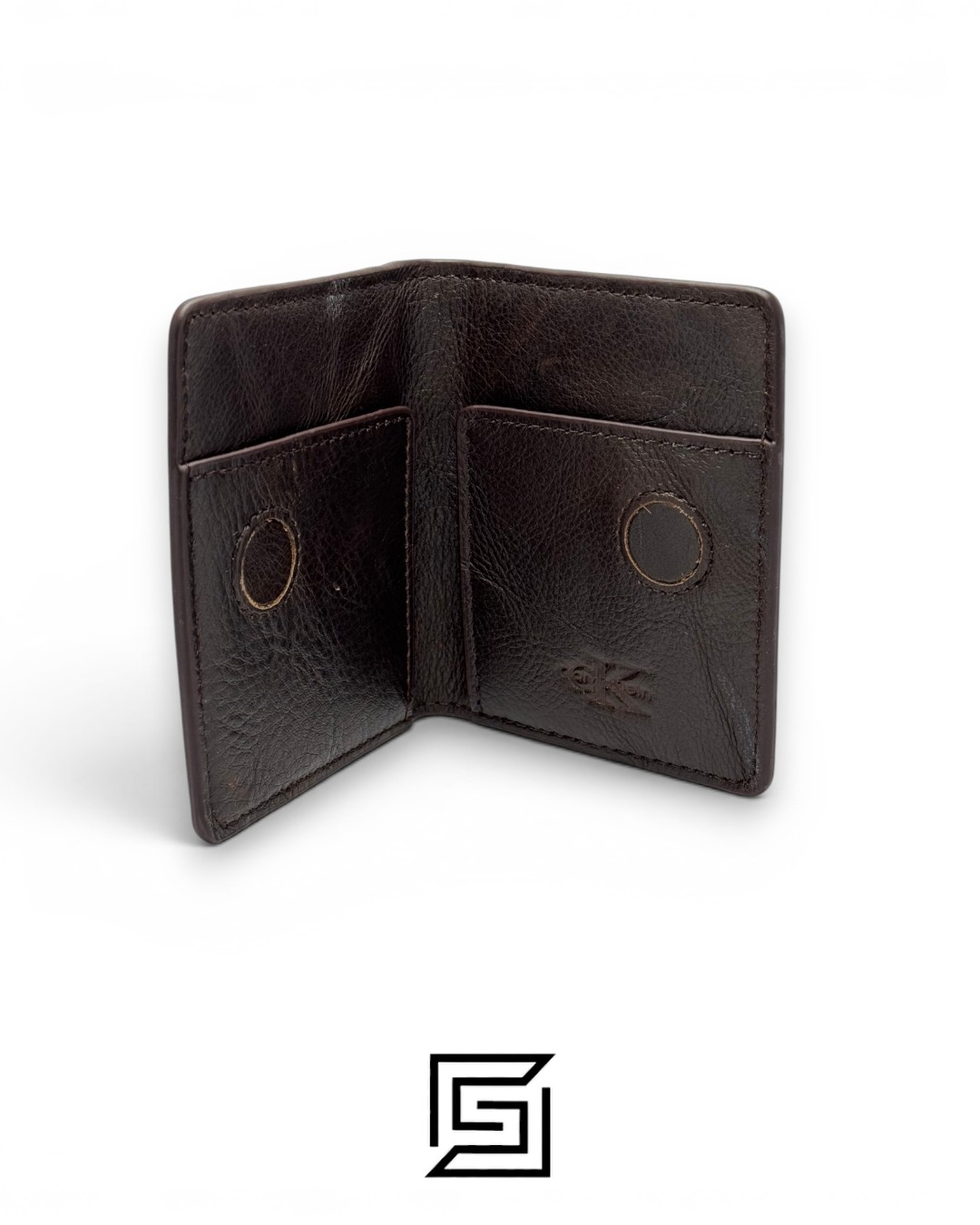 CK 3009-1 Pocket  Credit Card Magnetic Holder Coffee - Image 2
