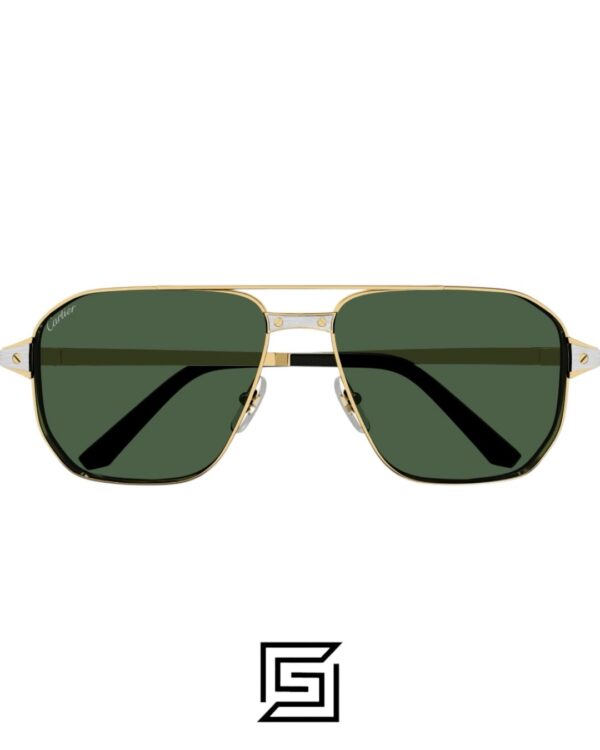 CT0424S - 002 Half Gold Frame G15 Lenses